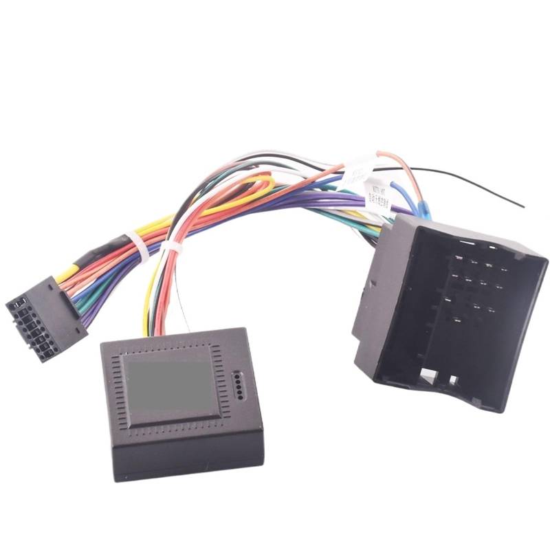 ZVPQU Autoradio-Stereo-Kabelbaum-Kabeladapter Android 16-polig, for Ford, for Focus Mk2 Mondeo Mk4 C-Max Fiesta Fusion Radio-Adapterkabel(with Canbus) von ZVPQU