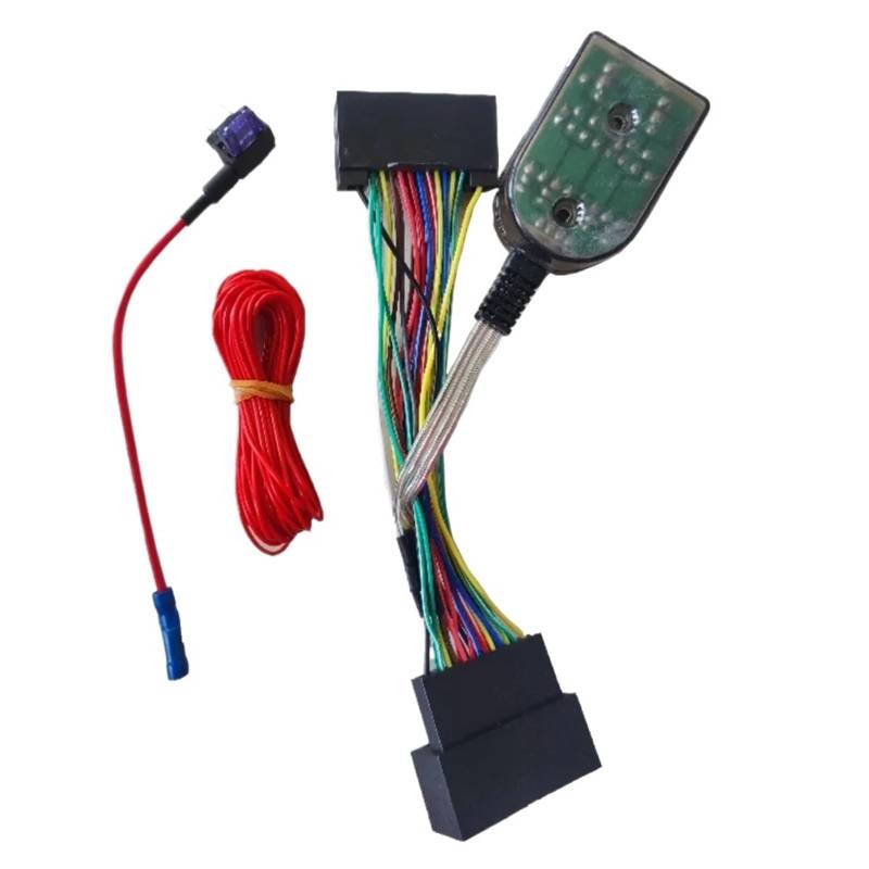 ZVPQU Autoradio-Subwoofer-Verstärker-Steckerkabel Stereo-Audiokonverter, for Ford, for Fiesta Fusion Focus Transit Kuga F-150 Radio-Adapterkabel von ZVPQU