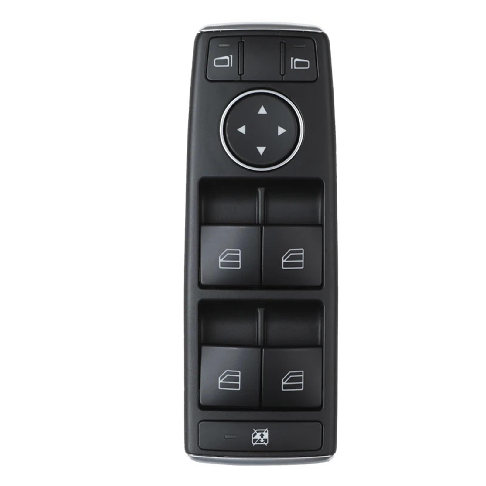 ZVPQU Fensterschalter-Abdeckungsknopf 1669054300 1669054400 2049058202 for Benz W246 W176 W156 W117 for Mercedes AB CLA GLA Klasse Elektrische Fensterheber Schalter(A) von ZVPQU
