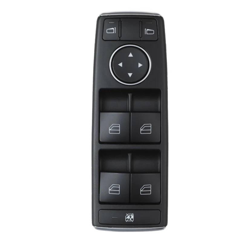 ZVPQU Fensterschalter-Abdeckungsknopf 1669054300 1669054400 2049058202 for Benz W246 W176 W156 W117 for Mercedes AB CLA GLA Klasse Elektrische Fensterheber Schalter(A) von ZVPQU
