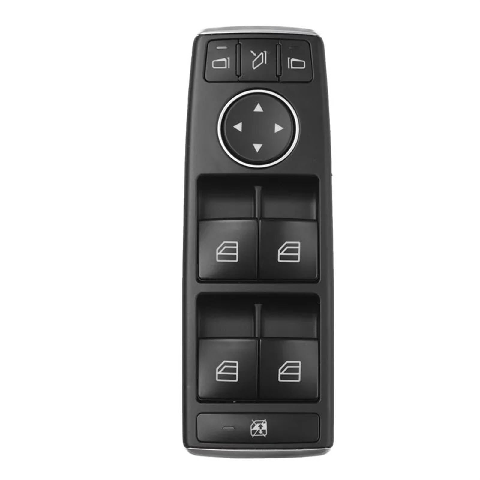 ZVPQU Fensterschalter-Abdeckungsknopf 1669054300 1669054400 2049058202 for Benz W246 W176 W156 W117 for Mercedes AB CLA GLA Klasse Elektrische Fensterheber Schalter(B) von ZVPQU