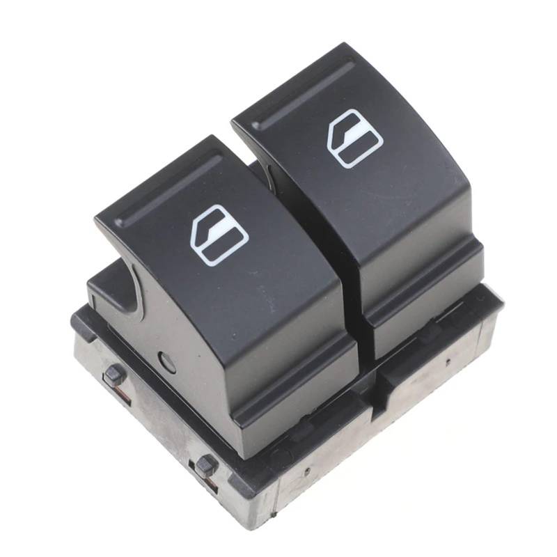 ZVPQU Fensterschalter-Abdeckungsknopf 1Z0959858 2K0959855A for Skoda Fabia 2 for Für for for Octavia 1Z Roomster Elektrische Fensterheber Schalter Taste Auto Zubehör von ZVPQU
