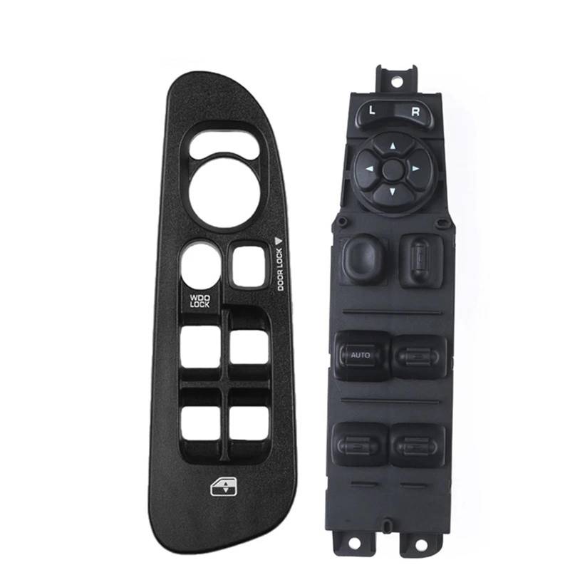 ZVPQU Fensterschalter-Abdeckungsknopf 68171680AA 56049805AB for Dodge Ram 1500 2500 3500 2002-2009 for Dakota 2001-2004 for Durango 2001-2003 Fensterheberschalter(A Set) von ZVPQU
