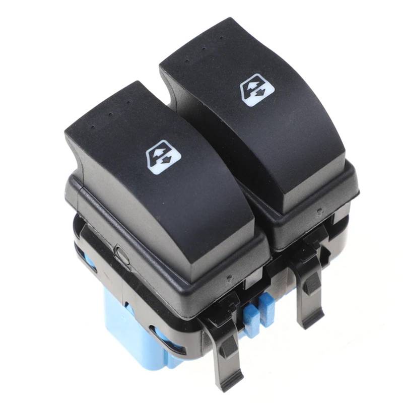 ZVPQU Fensterschalter-Abdeckungsknopf 8200315040 8200107772 for für Renault Megane II 2002-2014 for Laguna MK2 2001-2007 Auto Elektrische Fenster Control Schalter Heber Schalter(8200107772) von ZVPQU