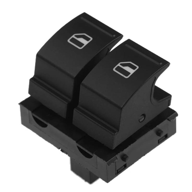 ZVPQU Fensterschalter-Abdeckungsknopf Auto 1K3959857 2K3959857A 1K3959857A for Volkswagen Caddy 2K Jetta EOS Golf MK5 Passat B6 Elektrische Fensterheber Schalter von ZVPQU