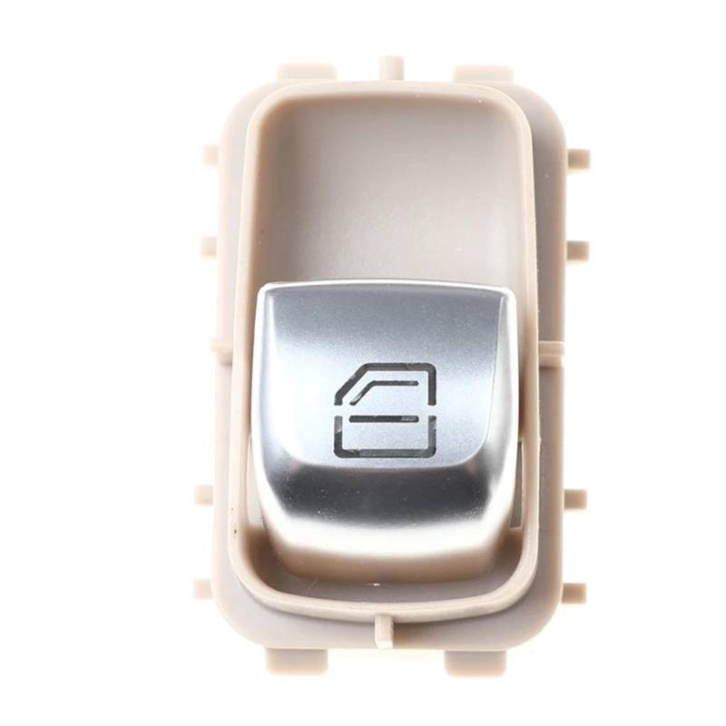 ZVPQU Fensterschalter-Abdeckungsknopf Auto 2229051904 2139050309, for Mercedes-Benz E S-Klasse W213 W217 W222 Fensterheber-Steuerschalterknopf Autozubehör(Beige) von ZVPQU