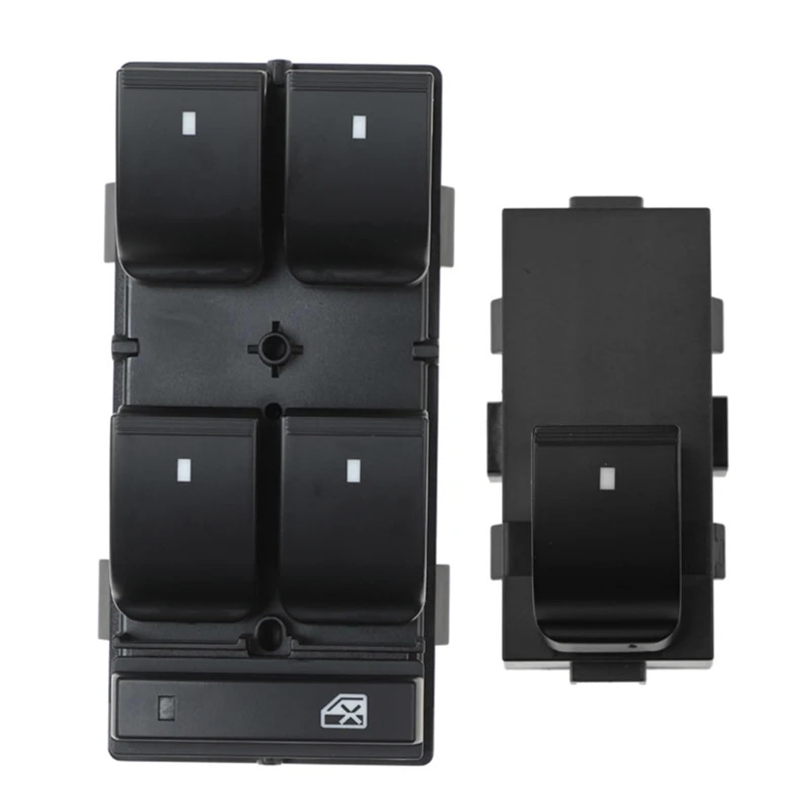 ZVPQU Fensterschalter-Abdeckungsknopf Auto 22895545 20945129 for Chevy Traverse Silverado for Buick Enclave Elektrische Steuerung Fensterheber Knopf 25789692 901-341(2 Pcs) von ZVPQU