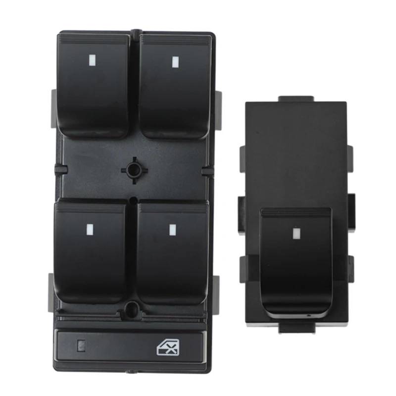 ZVPQU Fensterschalter-Abdeckungsknopf Auto 22895545 20945129 for Chevy Traverse Silverado for Buick Enclave Elektrische Steuerung Fensterheber Knopf 25789692 901-341(2 Pcs) von ZVPQU