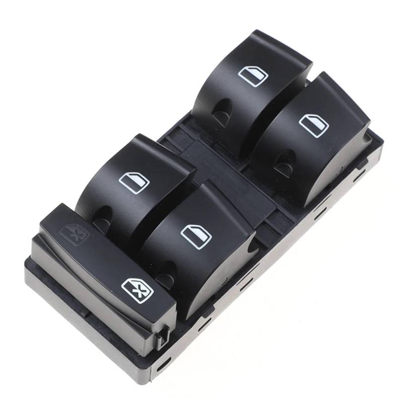 ZVPQU Fensterschalter-Abdeckungsknopf Auto 4F0959851A Power Fenster Control Heber Schalter Taste for Audi A3 A4 A6 Q7 4F0959851F 4F0959851 4F0959851F5PR von ZVPQU