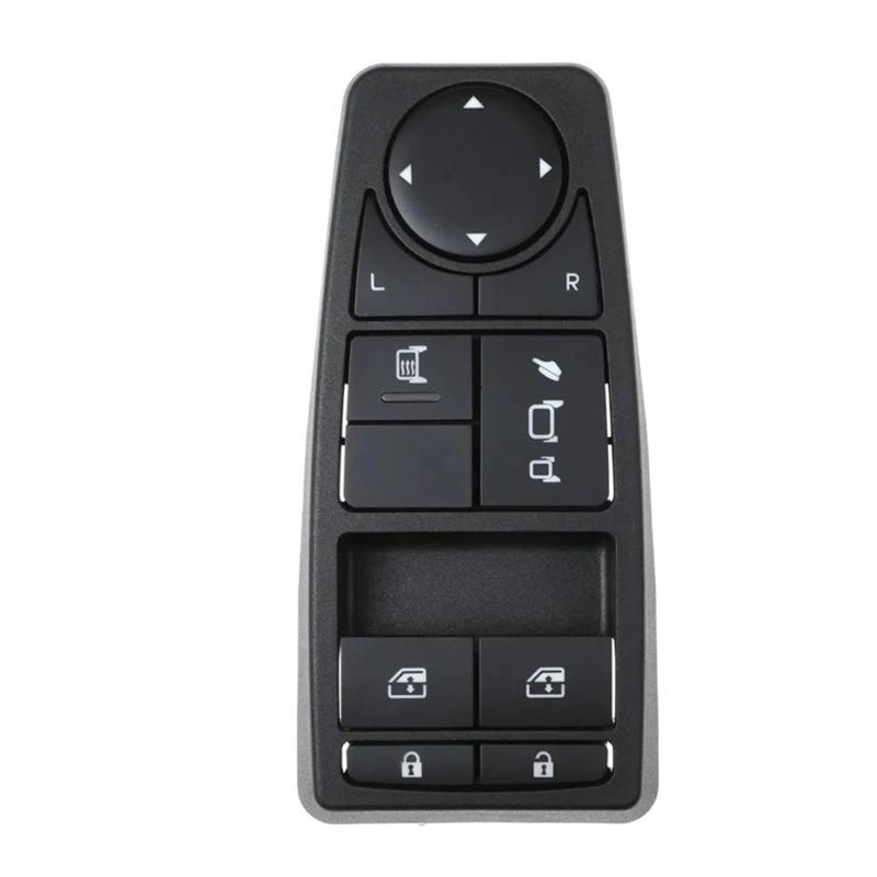 ZVPQU Fensterschalter-Abdeckungsknopf Auto 81258067092 81258067093 81258067094 for Man LKW for Man TGS TGX TGL TGM Fahrerseite Auto Elektrische Fenster Control Schalter(Model B) von ZVPQU