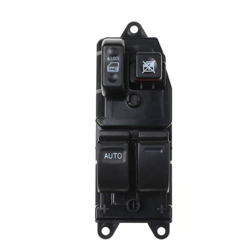 ZVPQU Fensterschalter-Abdeckungsknopf Auto 84820-10100 8482010100 84820-35100 8482035100 for Toyota Yaris Hiace 1999-2005 Links Fahrer Fensterheber Schalter von ZVPQU