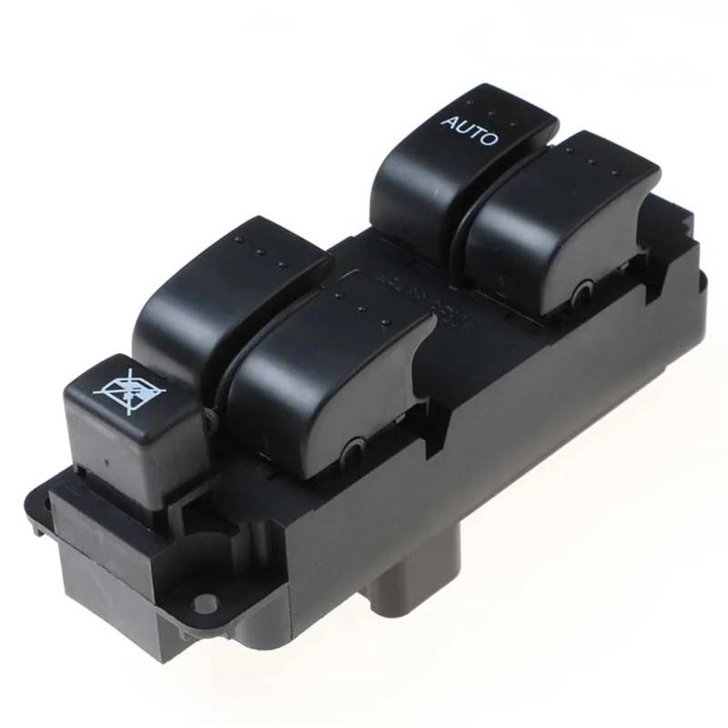 ZVPQU Fensterschalter-Abdeckungsknopf Auto BN8F-66-350A BN8F66350A for Mazda 3 2004 2005 2006 2007 2008 2009 Power Fenster Schalter Regler Taste von ZVPQU