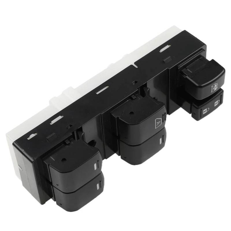 ZVPQU Fensterschalter-Abdeckungsknopf Auto Elektrische Fensterheber Schalter 25401-3AW0A 254013AW0A 25401-1HM1A 25401-3AA2B for Nissan Sunny Prc Machen N17Z 2010-2019 von ZVPQU