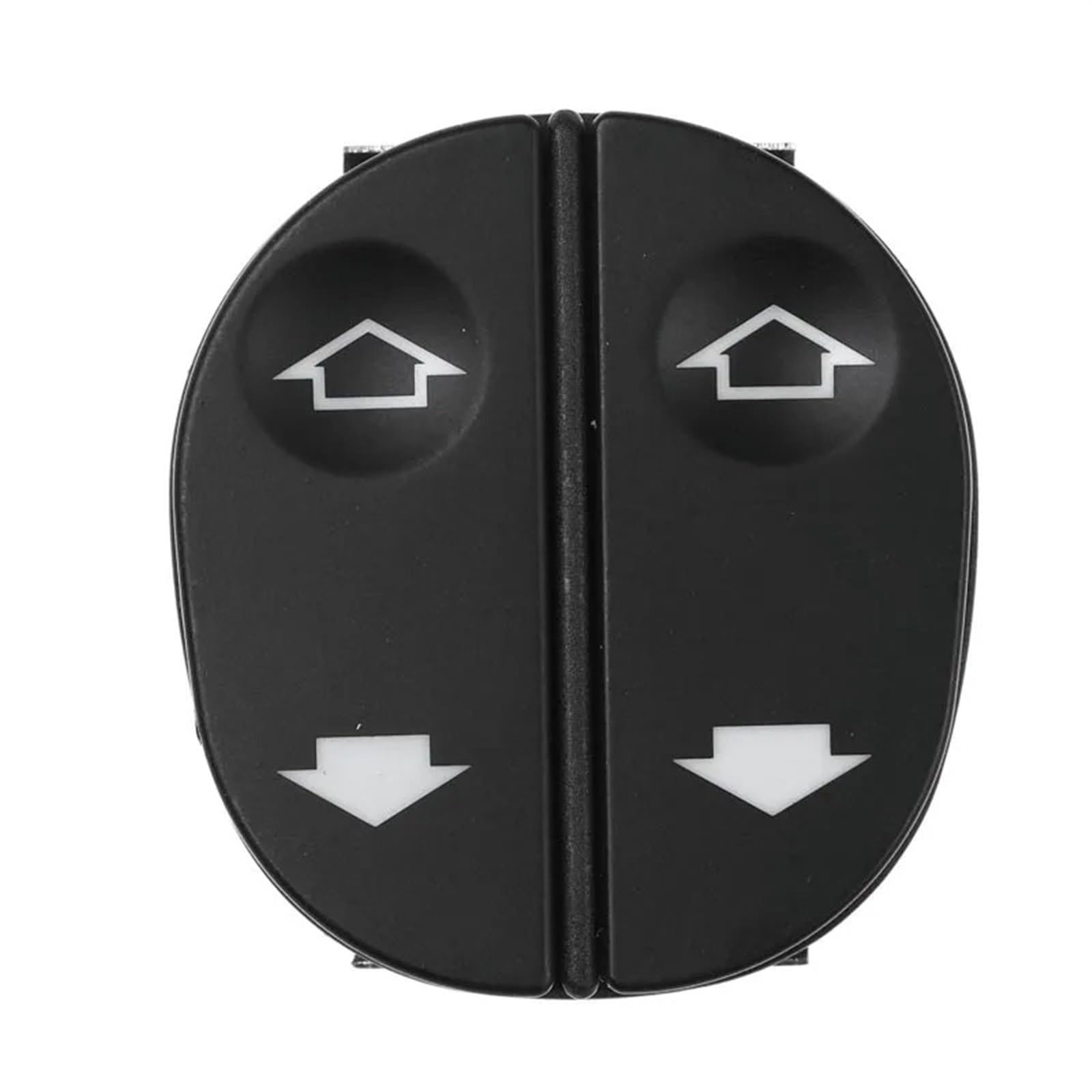 ZVPQU Fensterschalter-Abdeckungsknopf Auto Fahrer Beifahrer Fenster Control Lifter Schalter 96FG14529BC 96FG14529AC for Ford Fiesta Fusion KA Transit Connect(Driver Side) von ZVPQU