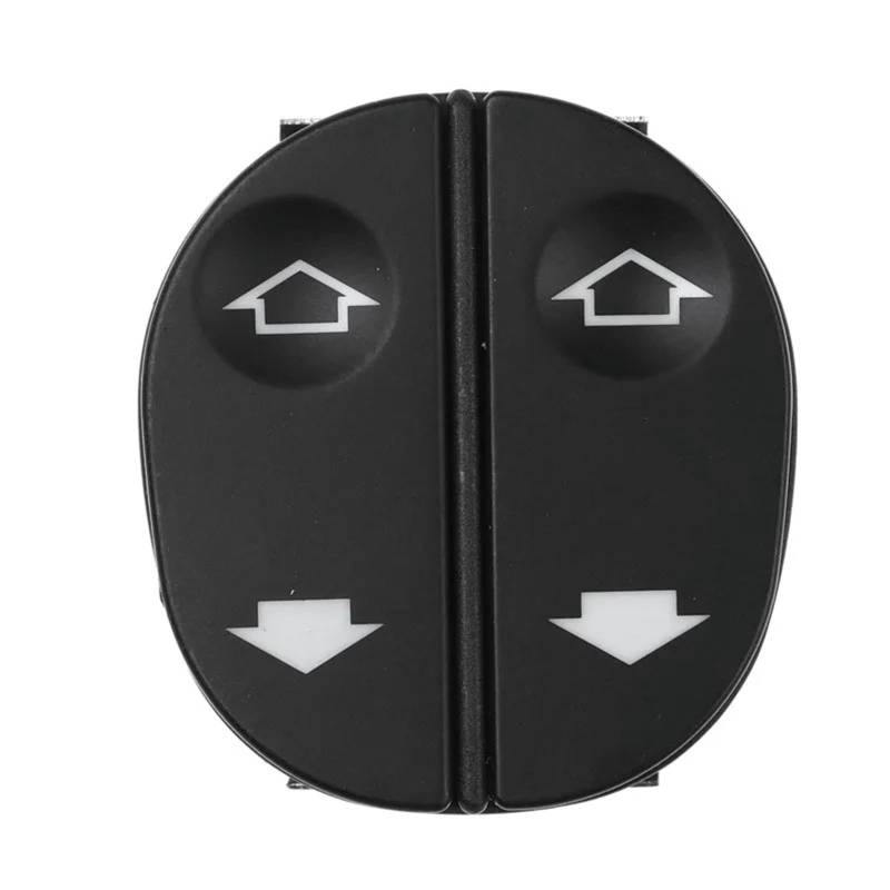 ZVPQU Fensterschalter-Abdeckungsknopf Auto Fahrer Beifahrer Fenster Control Lifter Schalter 96FG14529BC 96FG14529AC for Ford Fiesta Fusion KA Transit Connect(Driver Side) von ZVPQU