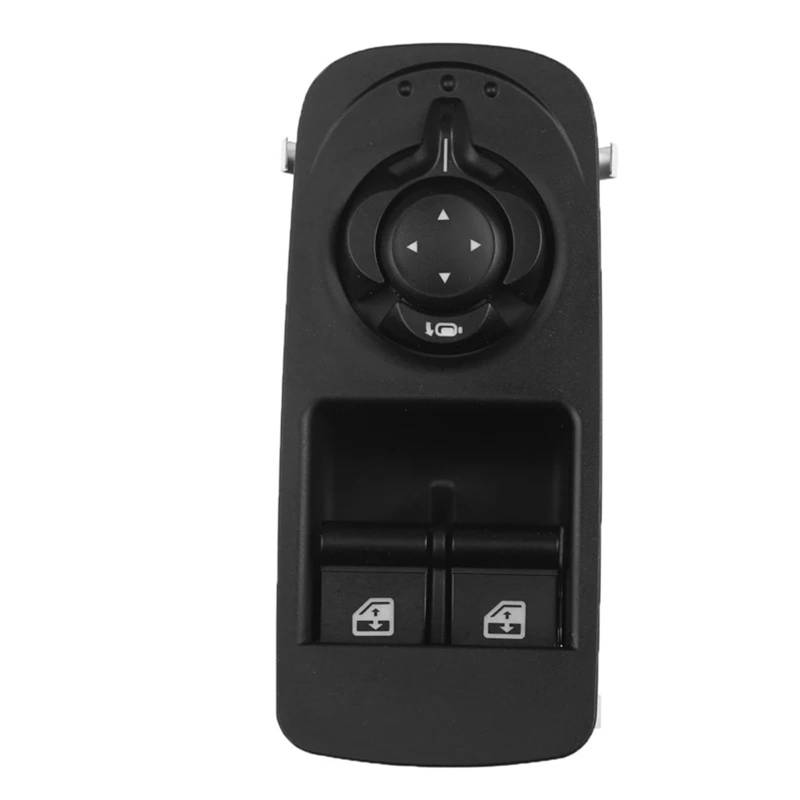 ZVPQU Fensterschalter-Abdeckungsknopf Autozubehör 156085172 156083273 156080933 for Alfa Romeo Mito 955 2008- Fensterheber-Steuerschalter Reglerschalter(156083273) von ZVPQU