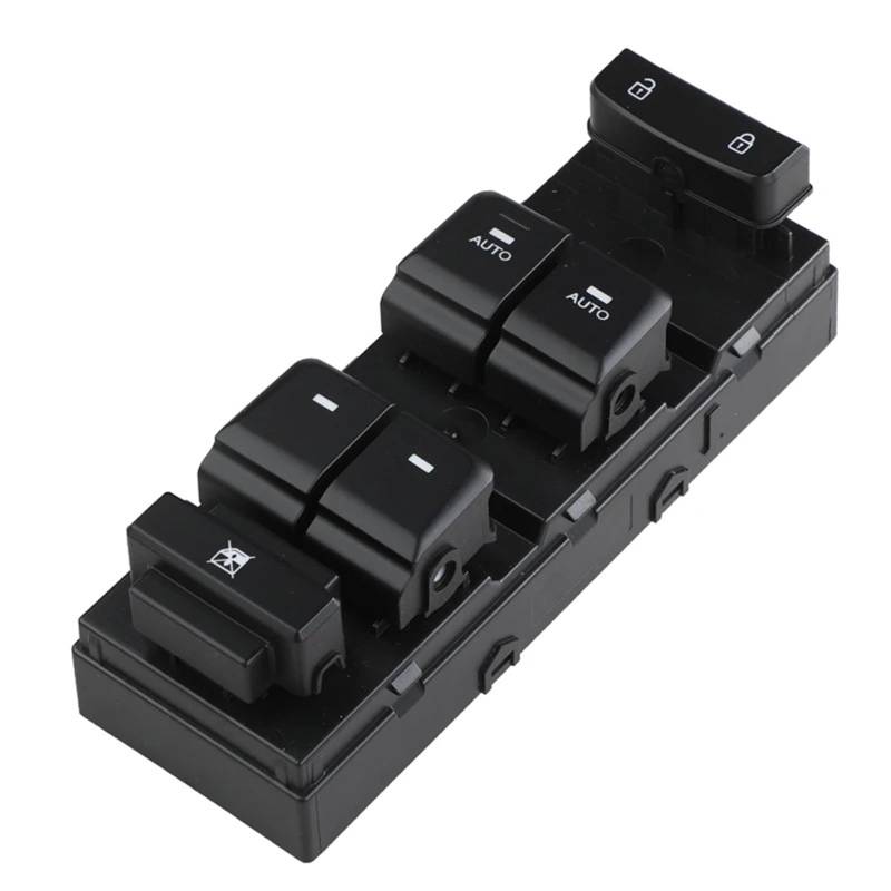 ZVPQU Fensterschalter-Abdeckungsknopf Autozubehör Fensterheber-Hauptschalter 93570-C1010 93570C1010, for Hyundai, for Sonata 2015 2016 2017 2018 2019 von ZVPQU