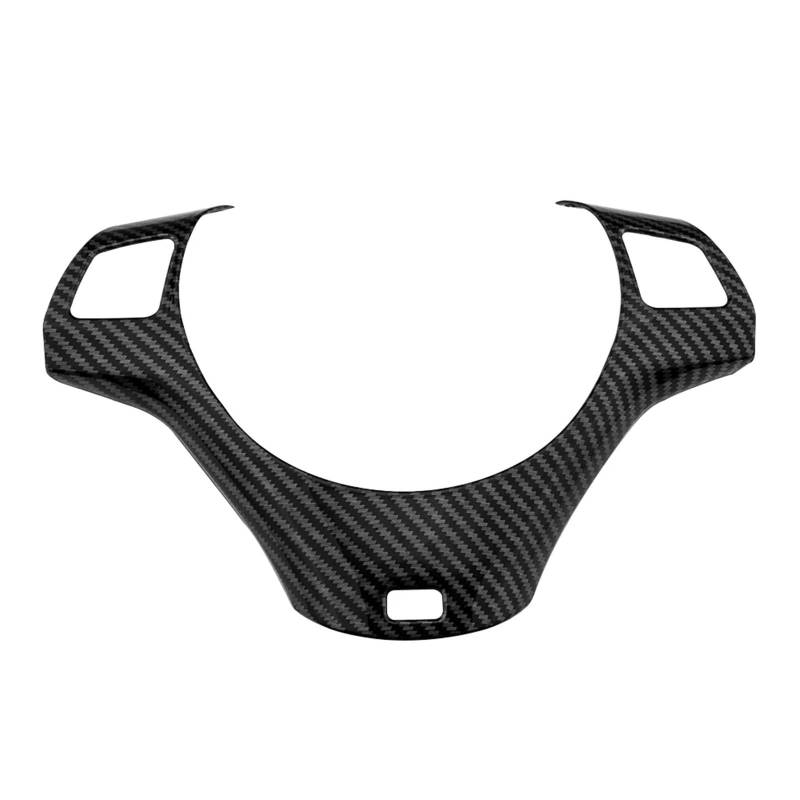 Auto-Innenverkleidung 1 3 Serie Für E90 E92 E93 2005-2012 Für E82 E87 2004-2011 Für X1 Für E84 2009-2016 Auto Lenkrad Rahmen Abdeckung Trim Aufkleber Zubehör Innenraum(Carbon Black) von ZVZGPGKLTC