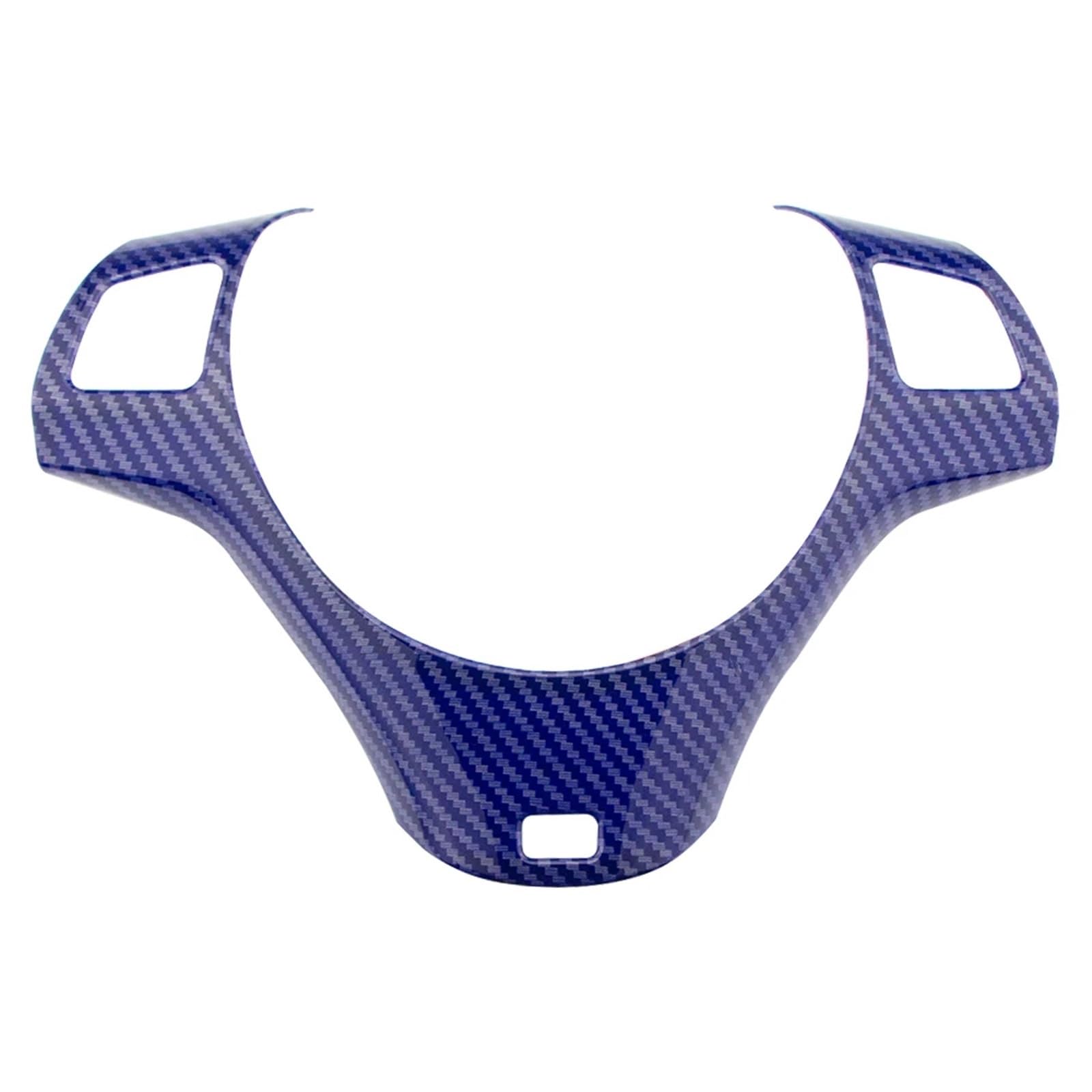 Auto-Innenverkleidung 1 3 Serie Für E90 E92 E93 2005-2012 Für E82 E87 2004-2011 Für X1 Für E84 2009-2016 Auto Lenkrad Rahmen Abdeckung Trim Aufkleber Zubehör Innenraum(Carbon Blue) von ZVZGPGKLTC