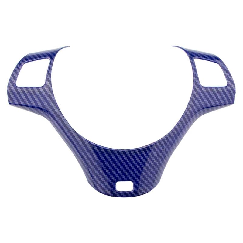Auto-Innenverkleidung 1 3 Serie Für E90 E92 E93 2005-2012 Für E82 E87 2004-2011 Für X1 Für E84 2009-2016 Auto Lenkrad Rahmen Abdeckung Trim Aufkleber Zubehör Innenraum(Carbon Blue) von ZVZGPGKLTC