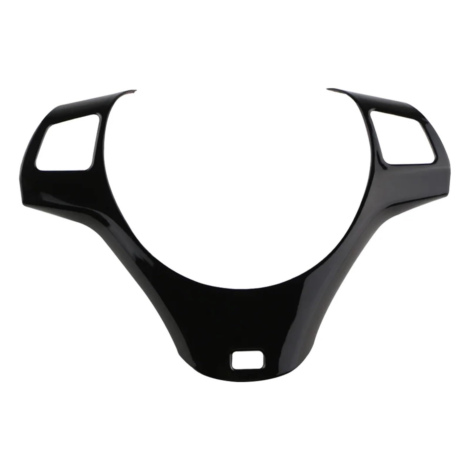 Auto-Innenverkleidung 1 3 Serie Für E90 E92 E93 2005-2012 Für E82 E87 2004-2011 Für X1 Für E84 2009-2016 Auto Lenkrad Rahmen Abdeckung Trim Aufkleber Zubehör Innenraum(Common Black) von ZVZGPGKLTC