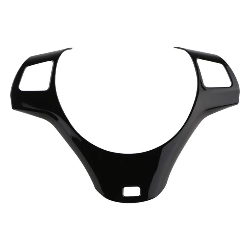 Auto-Innenverkleidung 1 3 Serie Für E90 E92 E93 2005-2012 Für E82 E87 2004-2011 Für X1 Für E84 2009-2016 Auto Lenkrad Rahmen Abdeckung Trim Aufkleber Zubehör Innenraum(Common Black) von ZVZGPGKLTC
