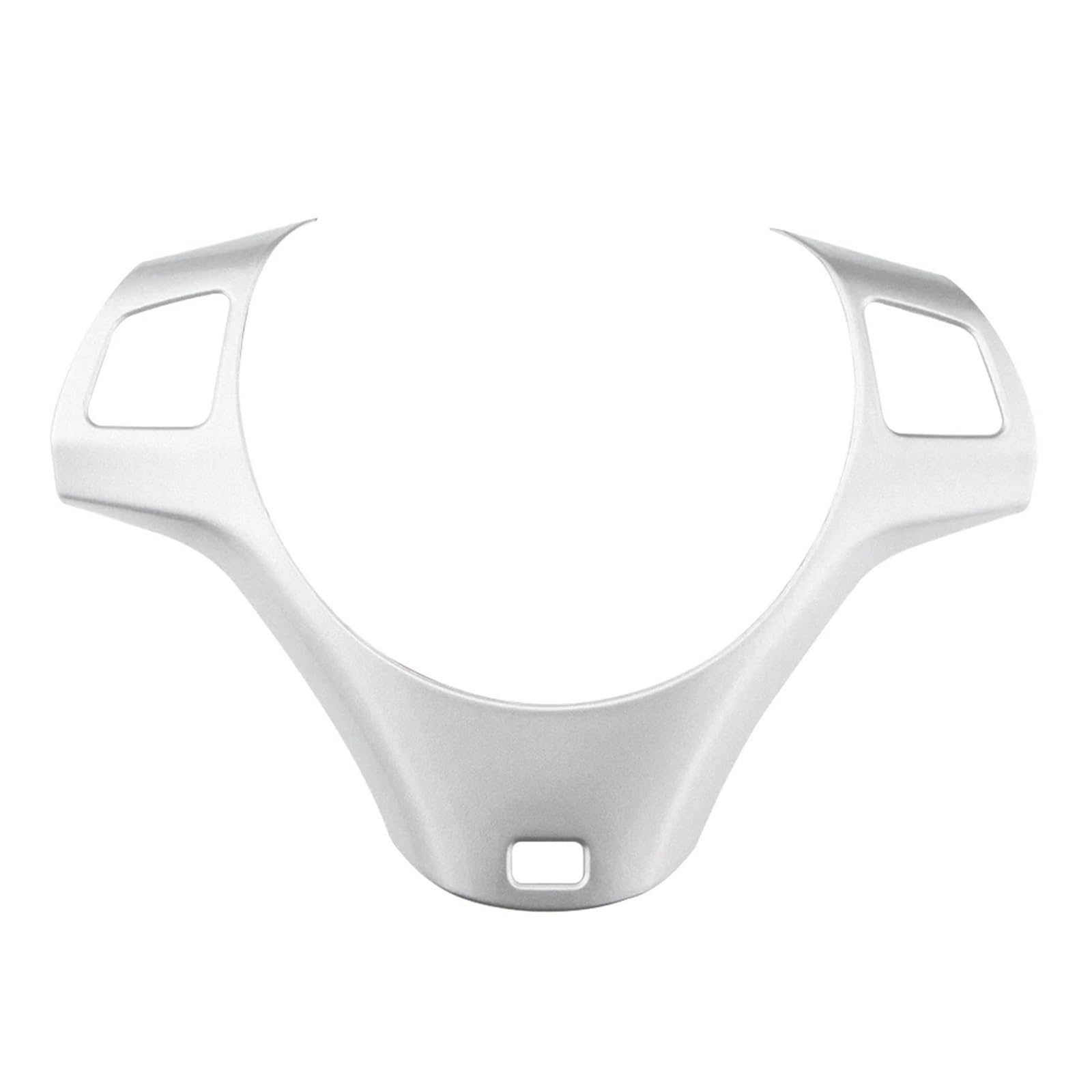 Auto-Innenverkleidung 1 3 Serie Für E90 E92 E93 2005-2012 Für E82 E87 2004-2011 Für X1 Für E84 2009-2016 Auto Lenkrad Rahmen Abdeckung Trim Aufkleber Zubehör Innenraum(Sliver) von ZVZGPGKLTC