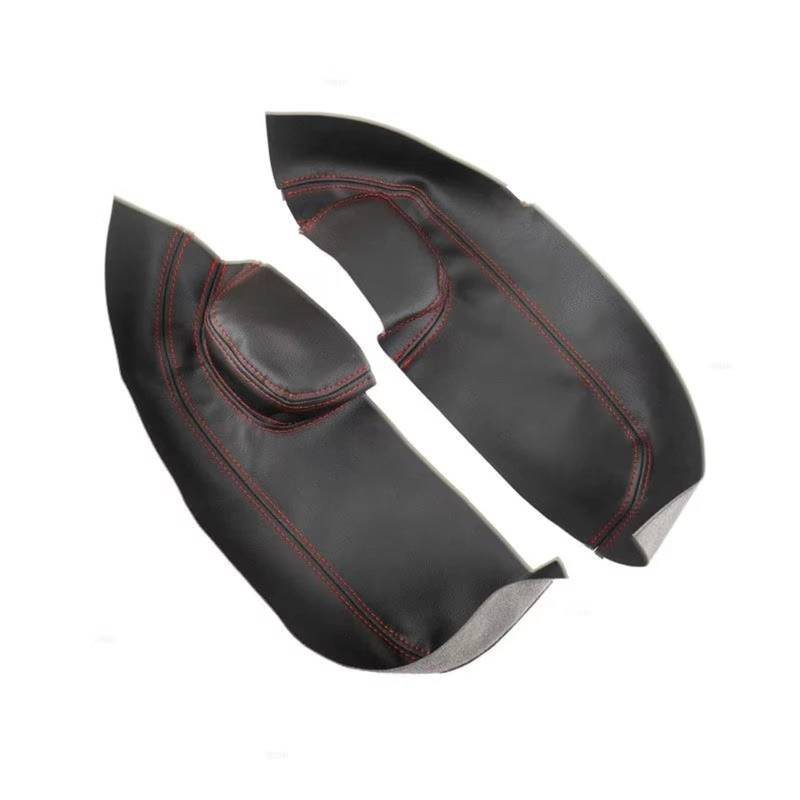Auto-Innenverkleidung 2 Stücke Auto Innen Vorne Tür Armlehne Griff Panel Abdeckung Trim Dekor Zubehör Für Dodge Für Caravan 4 2004 Zubehör Innenraum(Black-red line) von ZVZGPGKLTC