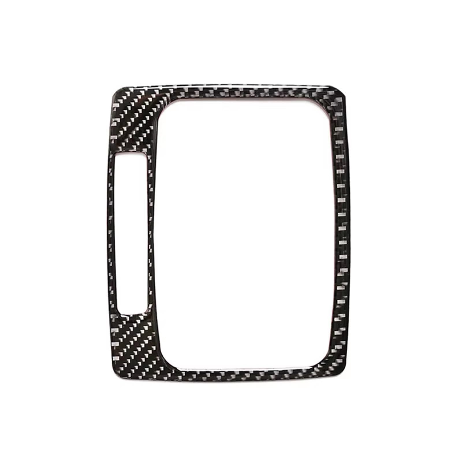 Auto-Innenverkleidung Auto Carbon Fiber Center Gear Shift Panel Zigarettenanzünder Abdeckung Trim Für Benz Für C Klasse Für W204 2007-2013 Zubehör Innenraum(Inner Frame LHD) von ZVZGPGKLTC