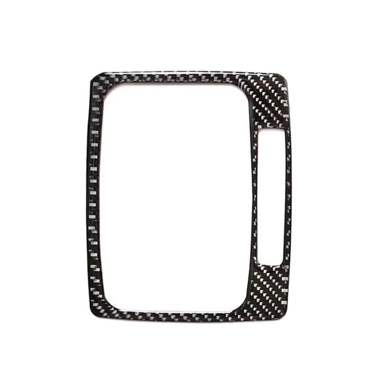 Auto-Innenverkleidung Auto Carbon Fiber Center Gear Shift Panel Zigarettenanzünder Abdeckung Trim Für Benz Für C Klasse Für W204 2007-2013 Zubehör Innenraum(Inner Frame RHD) von ZVZGPGKLTC