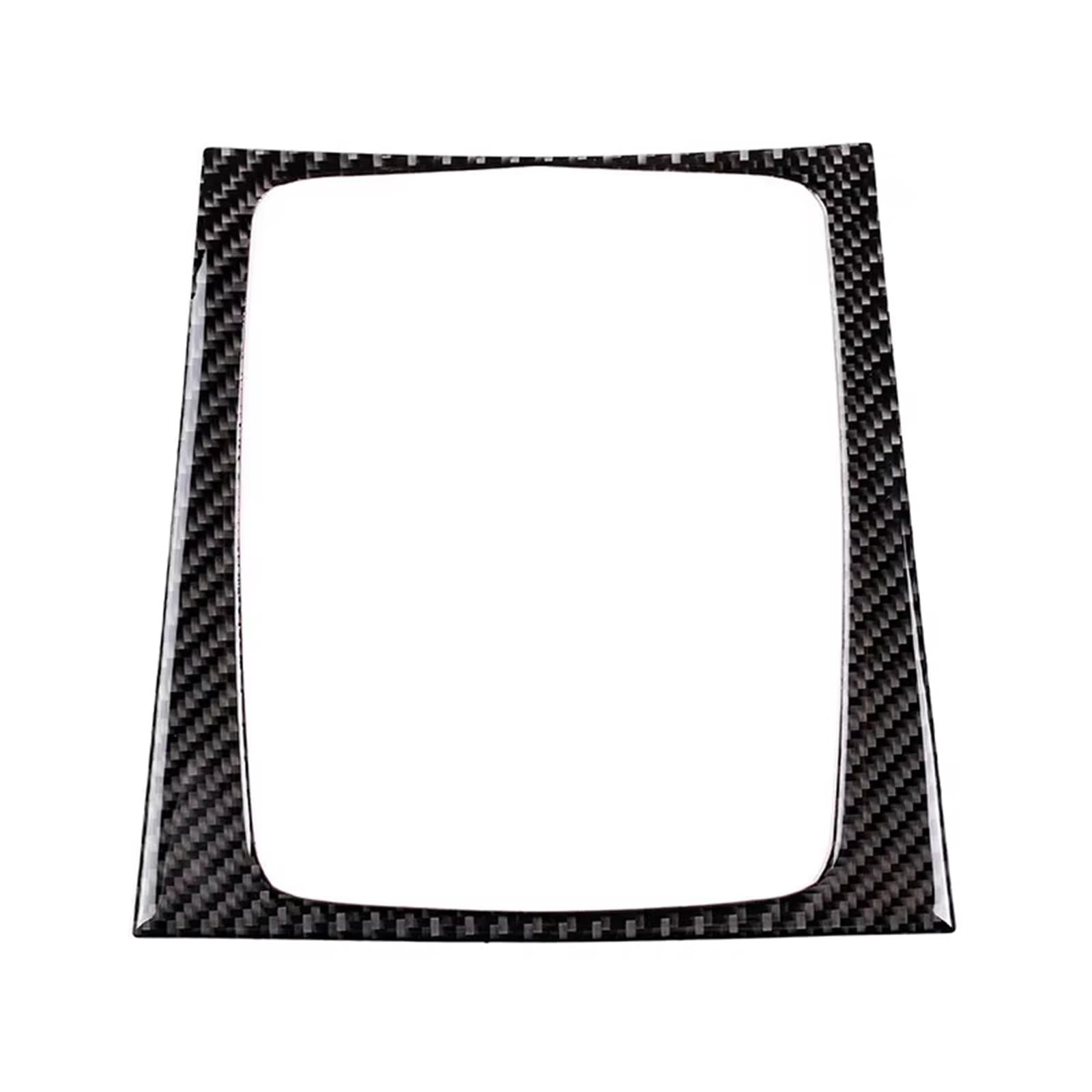 Auto-Innenverkleidung Auto Carbon Fiber Center Gear Shift Panel Zigarettenanzünder Abdeckung Trim Für Benz Für C Klasse Für W204 2007-2013 Zubehör Innenraum(Outer Frame) von ZVZGPGKLTC