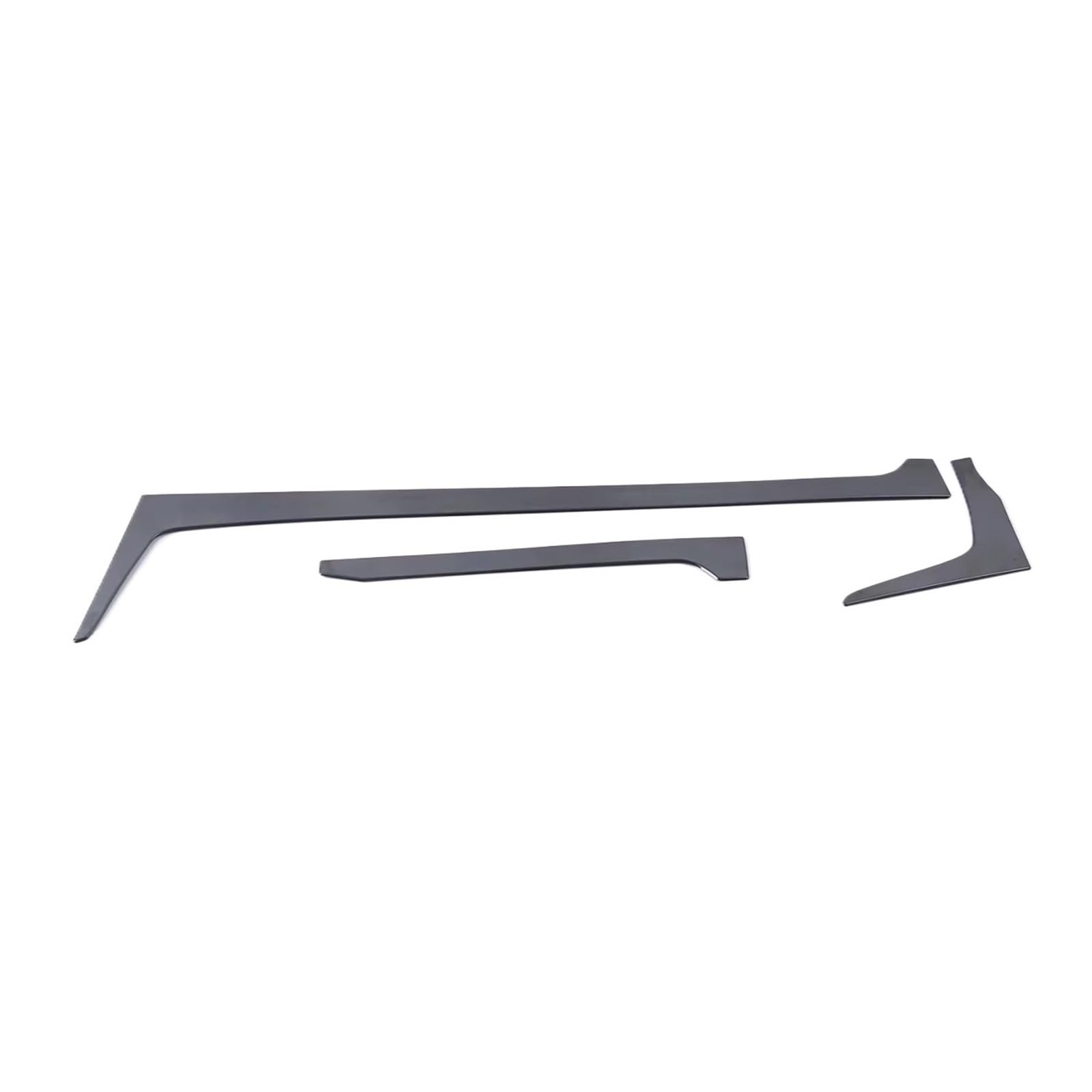 Auto-Innenverkleidung Auto Edelstahl Mitte Co-Pilot Handschuhfach Frontverkleidung Armaturenbrett Panel Für VW Für Passat Für B8 2016–2019 Zubehör Innenraum(Brushed Black) von ZVZGPGKLTC