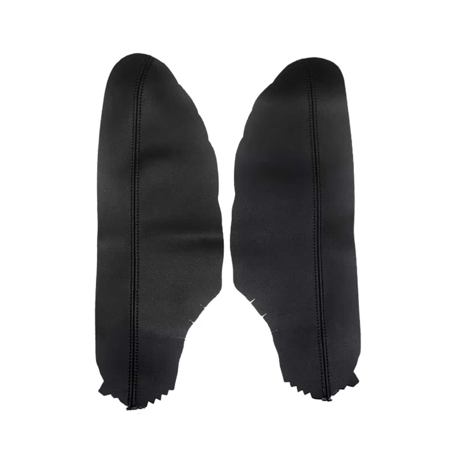 Auto-Innenverkleidung Auto-Innentürgriff-Armlehnenverkleidung, Mikrofaser-Lederbezug, 2 Stück, für Accord 8. Generation Coupe 2008–2012 Zubehör Innenraum(Black) von ZVZGPGKLTC