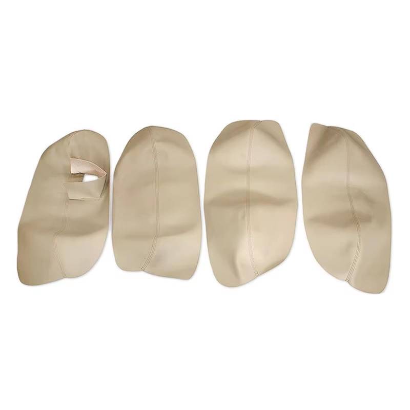 Auto-Innenverkleidung Auto-Innentürgriff-Armlehnenverkleidung Aus Mikrofaserleder, LHD, Für VW, Für Passat, Für B5 1998-2005 Zubehör Innenraum(Beige) von ZVZGPGKLTC