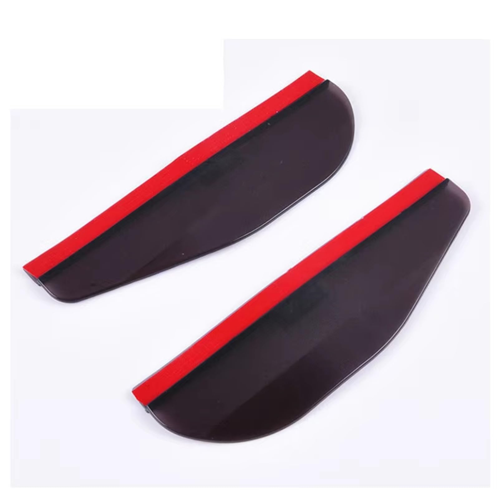 Auto-Innenverkleidung Auto Rückspiegel Seite Schnee Sonnenblende Regen Abdeckung Auto Spiegel Zubehör 2PCS Auto Rückspiegel Regen Augenbraue Visier Zubehör Innenraum(Black) von ZVZGPGKLTC