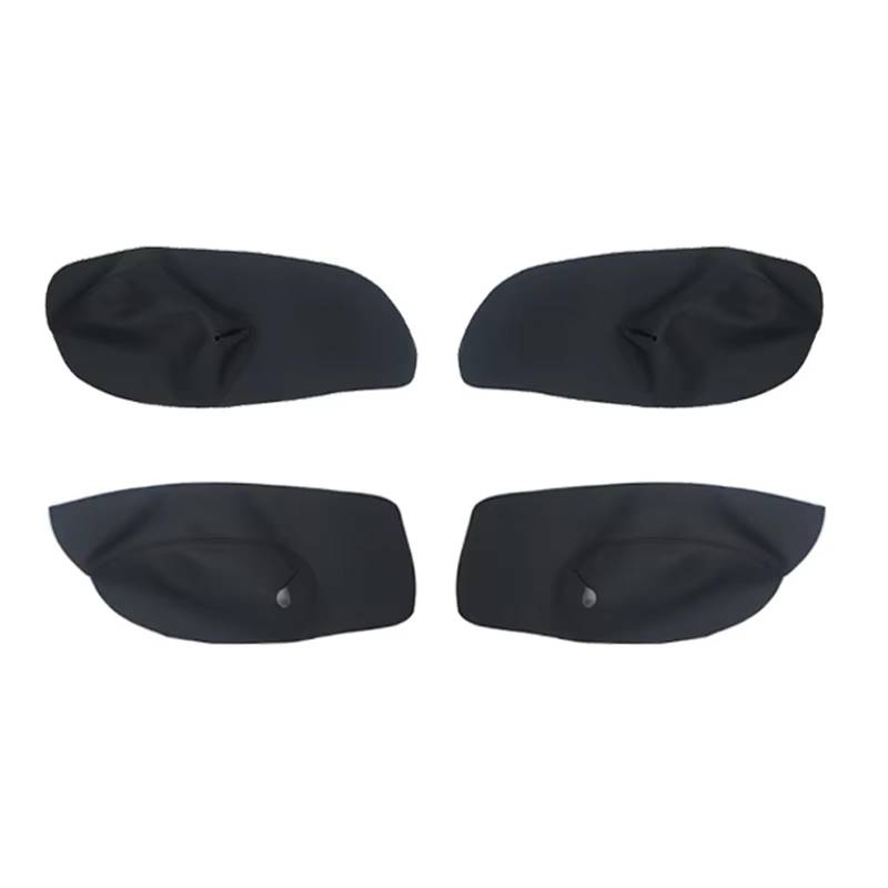 Auto-Innenverkleidung Control Fenster Türgriff Armlehne Panel Abdeckung Schutz Trim Für VW Für Golf 4 Für MK4 Für Jetta Für Bora 98-2005 Zubehör Innenraum(4X Black) von ZVZGPGKLTC