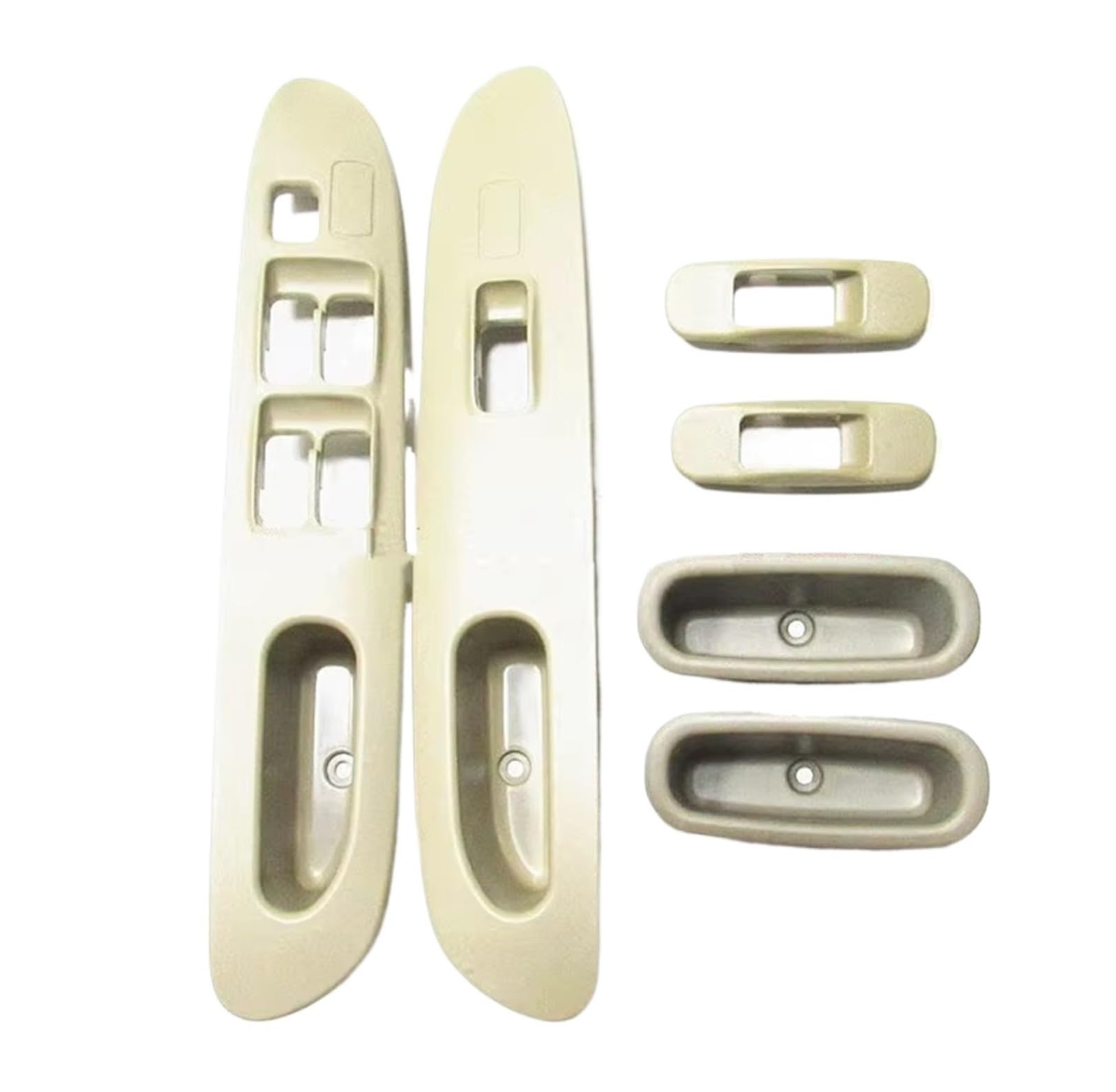 Auto-Innenverkleidung Elektrische Fensterheber Schalter Panel Lagerung Box 6 Stücke Für Lingshuai Für Ling Yue Für V3 Für Lancer Zubehör Innenraum(Beige) von ZVZGPGKLTC
