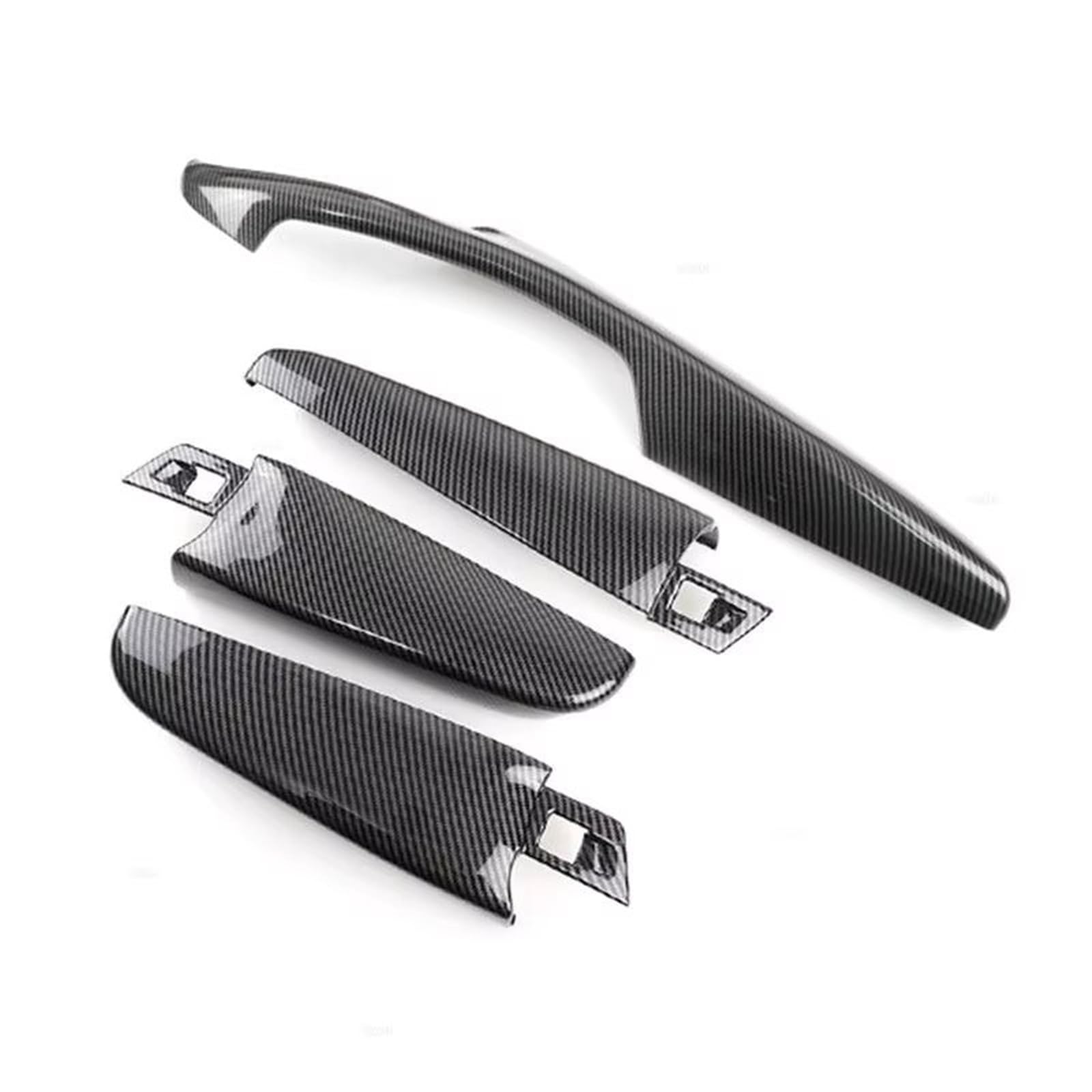 Auto-Innenverkleidung Für 5 Serie Für F10 F18 2011-2017 4 stücke LHD/RHD Auto Zubehör Innen Tür Panel armlehne Abdeckung Trim Zubehör Innenraum(LHD) von ZVZGPGKLTC