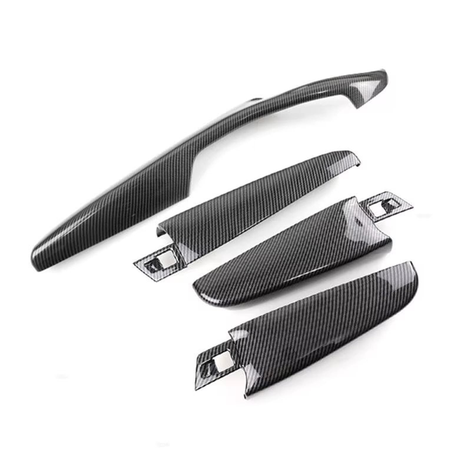 Auto-Innenverkleidung Für 5 Serie Für F10 F18 2011-2017 4 stücke LHD/RHD Auto Zubehör Innen Tür Panel armlehne Abdeckung Trim Zubehör Innenraum(RHD) von ZVZGPGKLTC