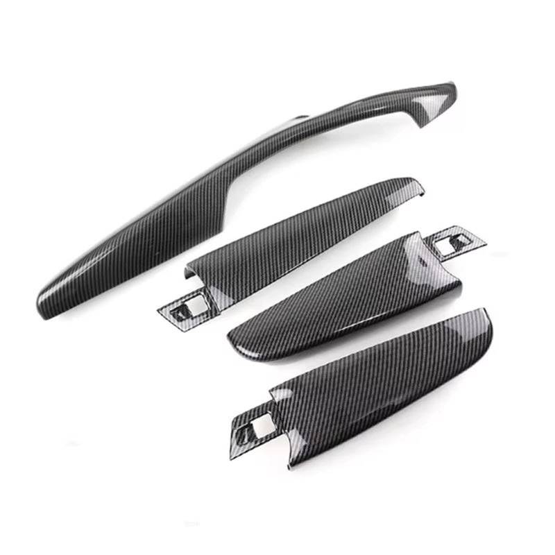 Auto-Innenverkleidung Für 5 Serie Für F10 F18 2011-2017 4 stücke LHD/RHD Auto Zubehör Innen Tür Panel armlehne Abdeckung Trim Zubehör Innenraum(RHD) von ZVZGPGKLTC