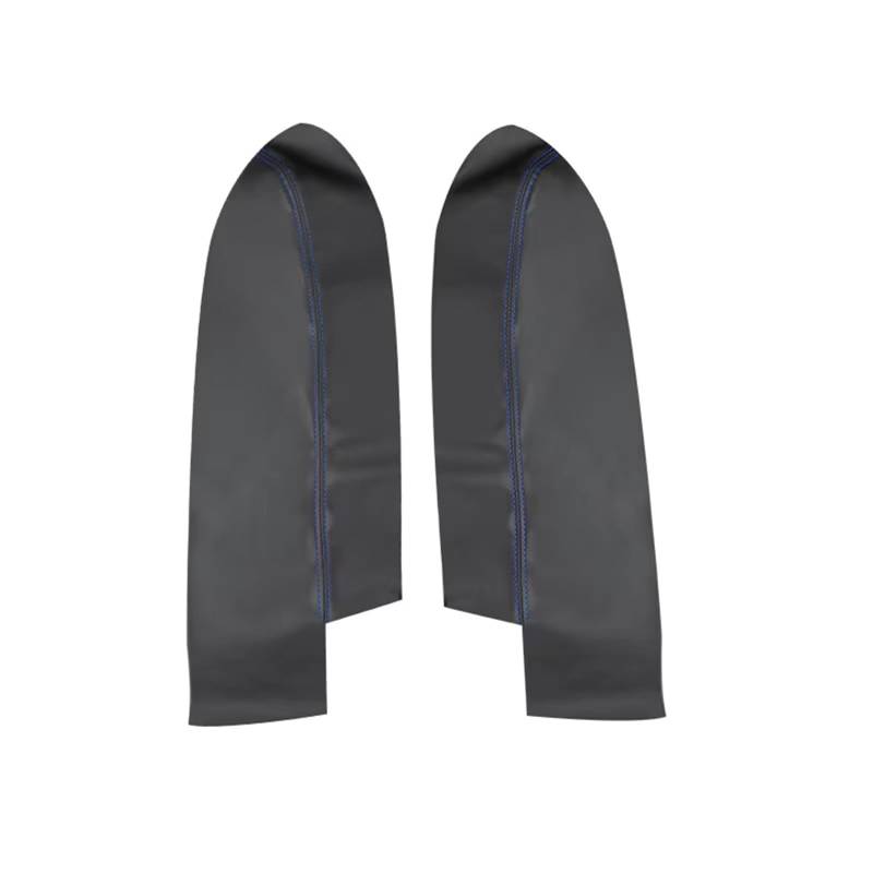 Auto-Innenverkleidung Für CRV 2007-2011 Auto-Styling Innentür Armlehne Panel Abdeckung Trim 2 Stücke Vordere Tür Armlehne Leder Abdeckung Zubehör Innenraum(Black-Blue line) von ZVZGPGKLTC