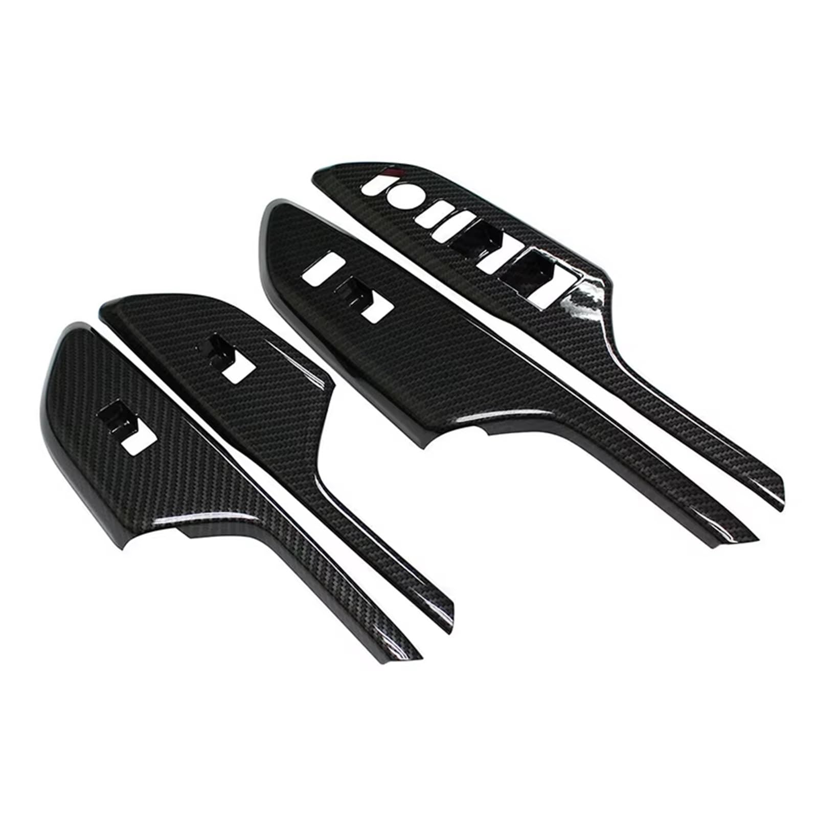 Auto-Innenverkleidung Für Civic 2016-2020 ABS Dekoration Interior Styling 4 Stücke Auto Fensterheber Schalter Panel Abdeckung Trim Zubehör Innenraum Auto-Innenverkleidung Für Civic 2016-2020 ABS Dekoration Interior Styling 4 Stücke Auto Fensterheber Schalter Panel Abdeckung Trim Zubehör Innenraum von ZVZGPGKLTC