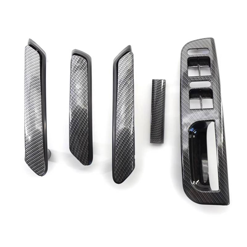 Auto-Innenverkleidung Für VW Für Passat Für B5 98-05 4-DR LHD Fenster Schalter Bedienfeld Trim Innen Tür Pull Griff Auto Tür Griffe Zubehör Innenraum von ZVZGPGKLTC