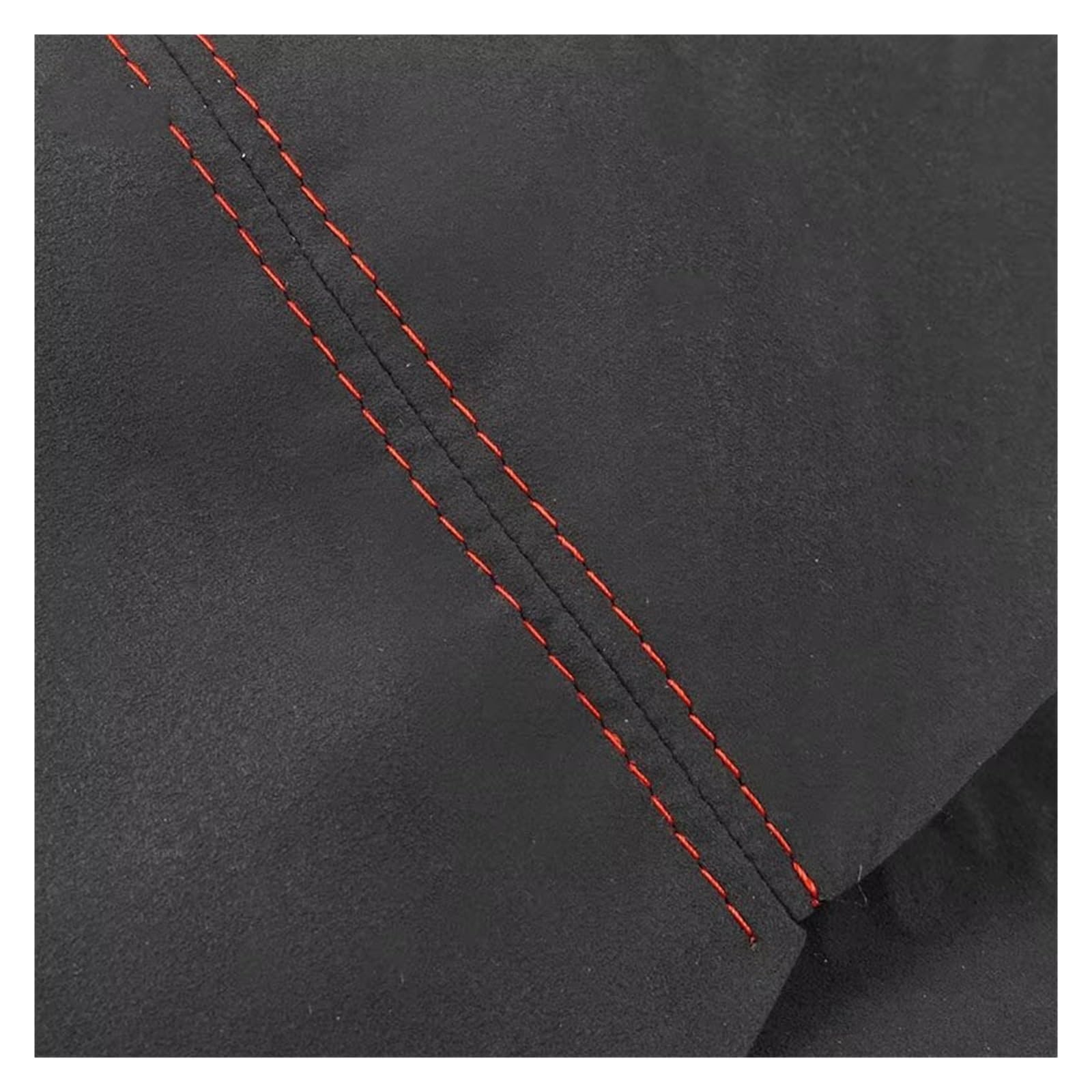 Auto-Innenverkleidung Für VW Für Polo 2004-2011 Vordertür Armlehne Panel Haut Abdeckung Trim NUR 3 TÜREN Auto Tür Panel Abdeckung Zubehör Innenraum(Suede-red line) von ZVZGPGKLTC