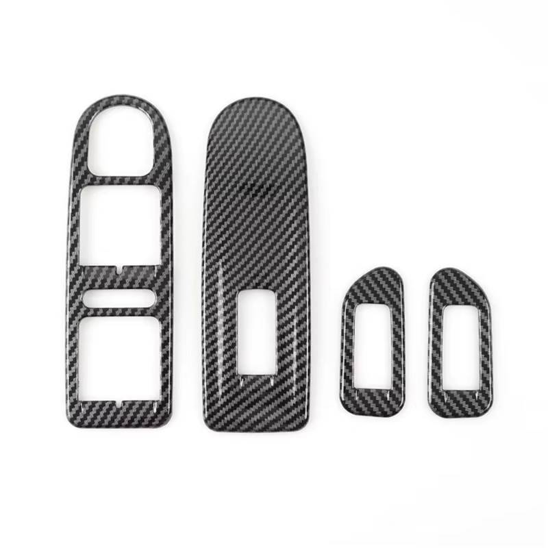 Auto-Innenverkleidung Innen Fensterheber Schalter Bedienfeld Abdeckung Innere Zubehör Trim Für VW Für Golf 6 Für MK6 2010-2013 Zubehör Innenraum von ZVZGPGKLTC