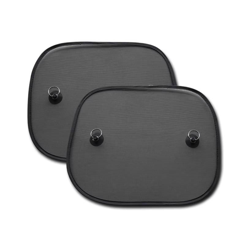 Autofenster Sonnenschutz Auto Mesh Sonnenblende Auto Sonnenschutz Vorne Hinten Seite Fenster Sonnenschutz Für Auto Sonnenschutz UV Schutz Für Auto Fensterfür Sonnenschutz(2 pcs Front Side) von ZVZGPGKLTC