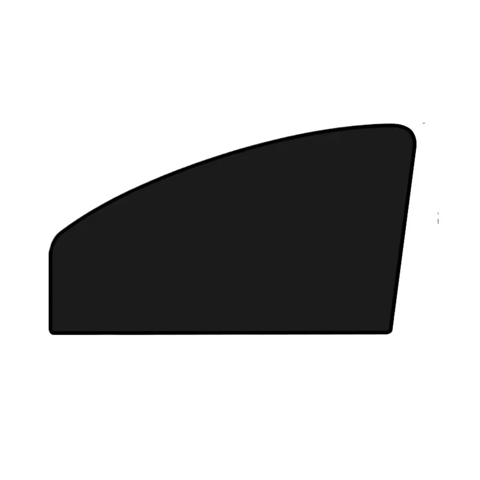 Autofenster Sonnenschutz Auto-Sonnenschutz, Auto-Seitenfenster-UV-Schutz, Magnetischer Sonnenschutzvorhang, Schwarze Abdeckung, Auto-Innenausstattung Fensterfür Sonnenschutz(1pcs Copilot) von ZVZGPGKLTC
