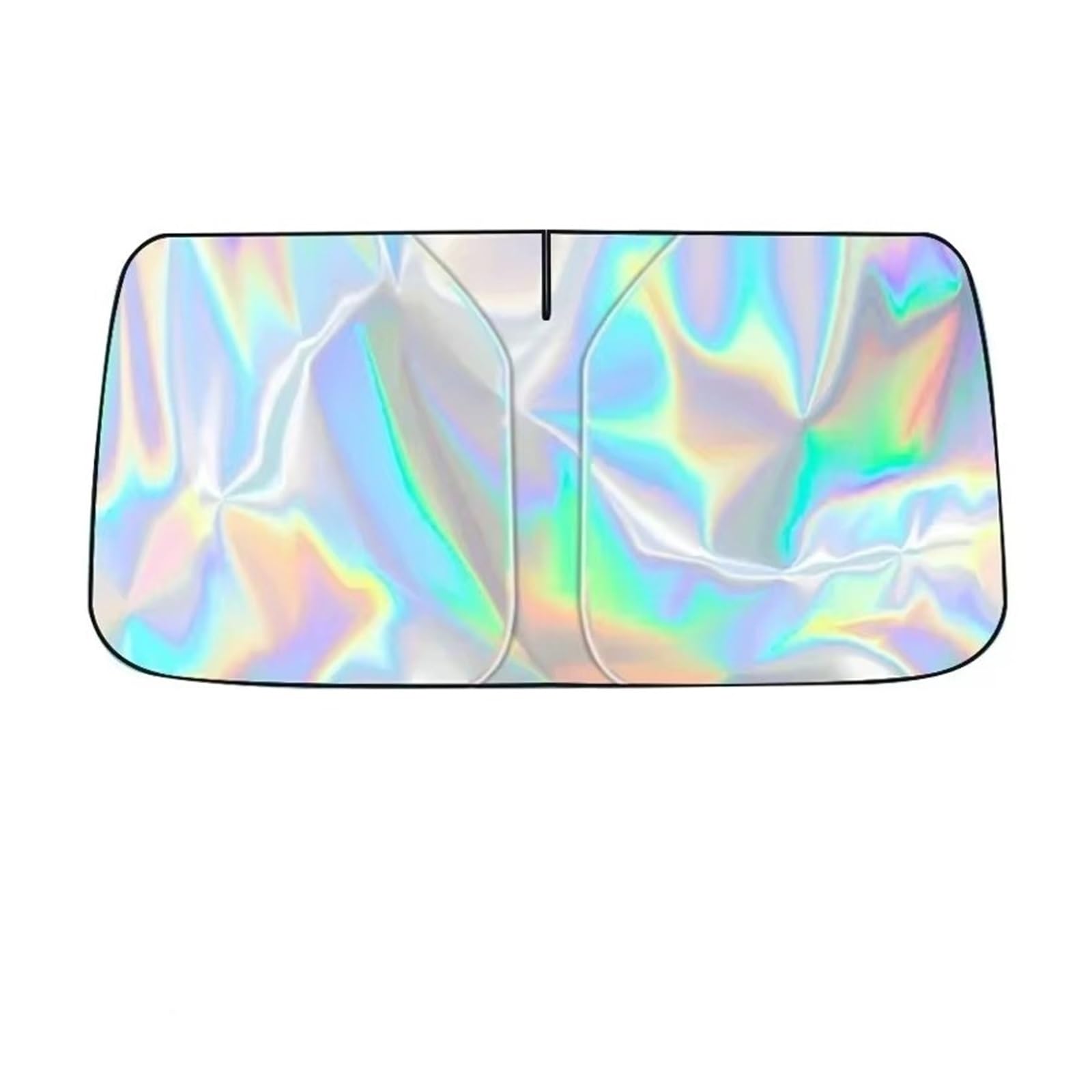 Autofenster Sonnenschutz Auto-Sonnenschutz Für Die Windschutzscheibe, UV-Schutz, Faltbarer Sonnenschutz Für Autofenster, Auto-Styling-Zubehör Fensterfür Sonnenschutz(1PCS small Laser) von ZVZGPGKLTC