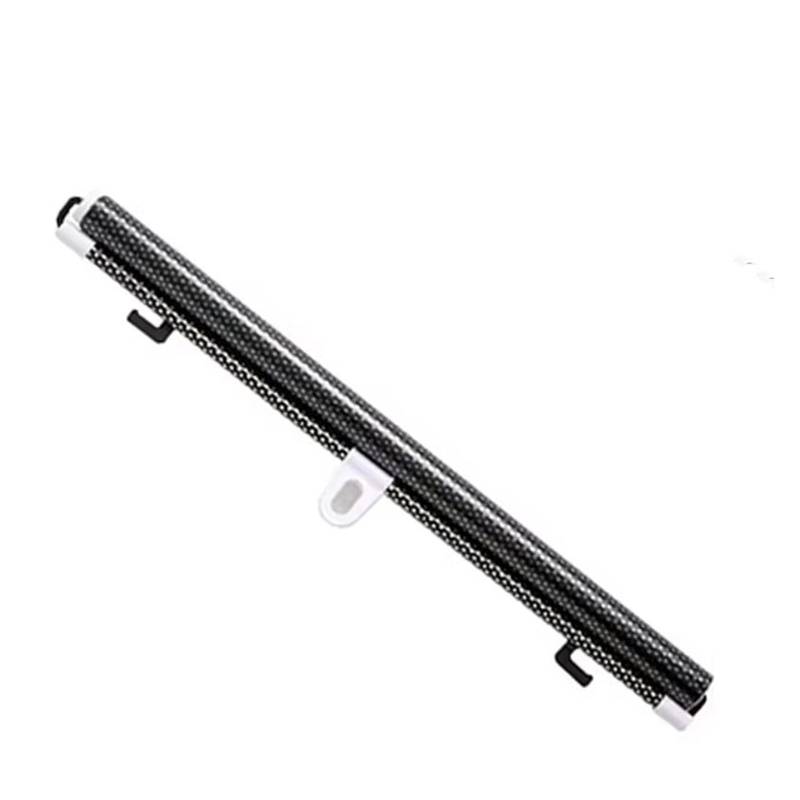 Autofenster Sonnenschutz Auto Sonnenschutz Rollos Auto Windschutzscheibe Fenster Versenkbare Schutz Wärmedämmung Vorhang Vorne Hinten Schattierung Fensterfür Sonnenschutz(Black 40x125CM) von ZVZGPGKLTC