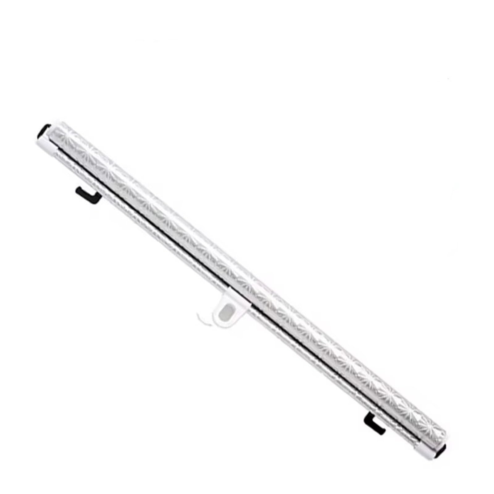Autofenster Sonnenschutz Auto Sonnenschutz Rollos Auto Windschutzscheibe Fenster Versenkbare Schutz Wärmedämmung Vorhang Vorne Hinten Schattierung Fensterfür Sonnenschutz(Silver 40X125cm) von ZVZGPGKLTC